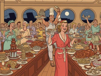 All-inclusive ne voulait pas dire "défi manger 24/7", et pourtant…