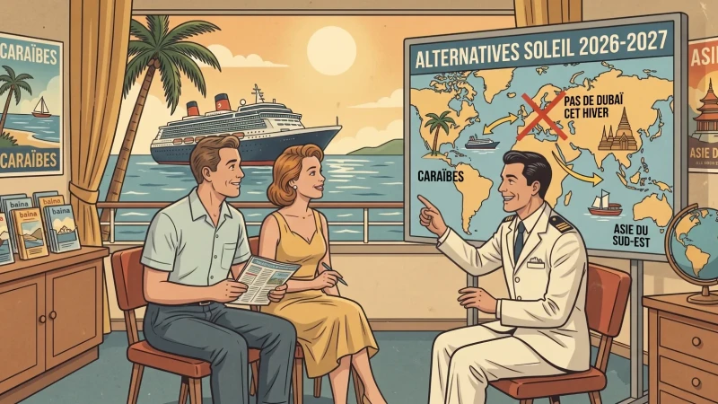 Plus de Dubaï cet hiver ? Les meilleures alternatives soleil en croisière pour 2026-2027