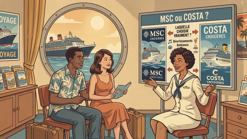 MSC ou Costa : laquelle choisir VRAIMENT ? Le comparatif sans filtre