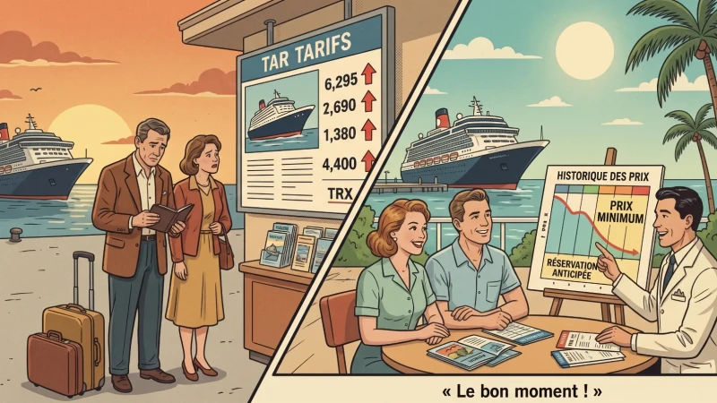 Quand réserver sa croisière pour payer le moins cher ? Le calendrier sans filtre