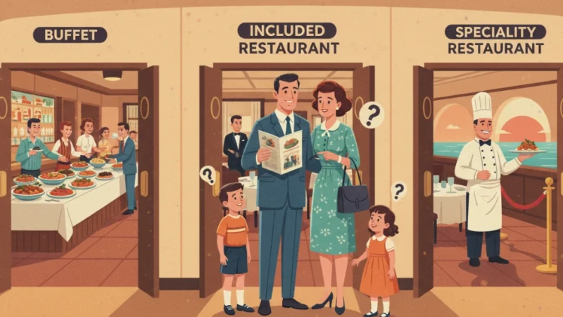 Repas en croisière : tout comprendre sur la restauration à bord