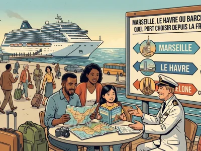 Croisière au départ de Marseille, Le Havre ou Barcelone : quel port choisir depuis la France ?