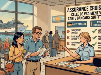 Assurance croisière : celle de votre carte bancaire suffit-elle ?