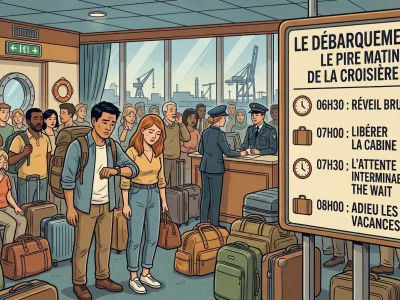 Débarquement : pourquoi le dernier matin est le pire de la croisière (et comment le sauver)