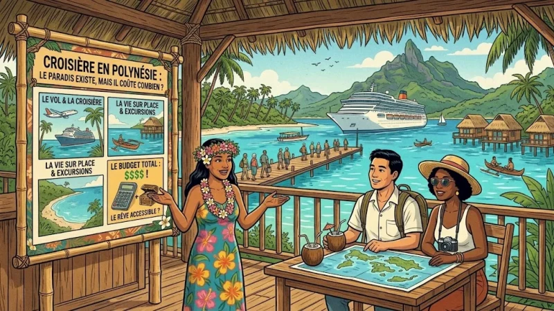 Croisière en Polynésie : le paradis existe, mais il coûte combien ?
